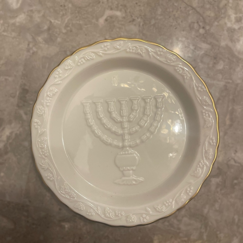 Lenox Kwanzaa Kinara plate